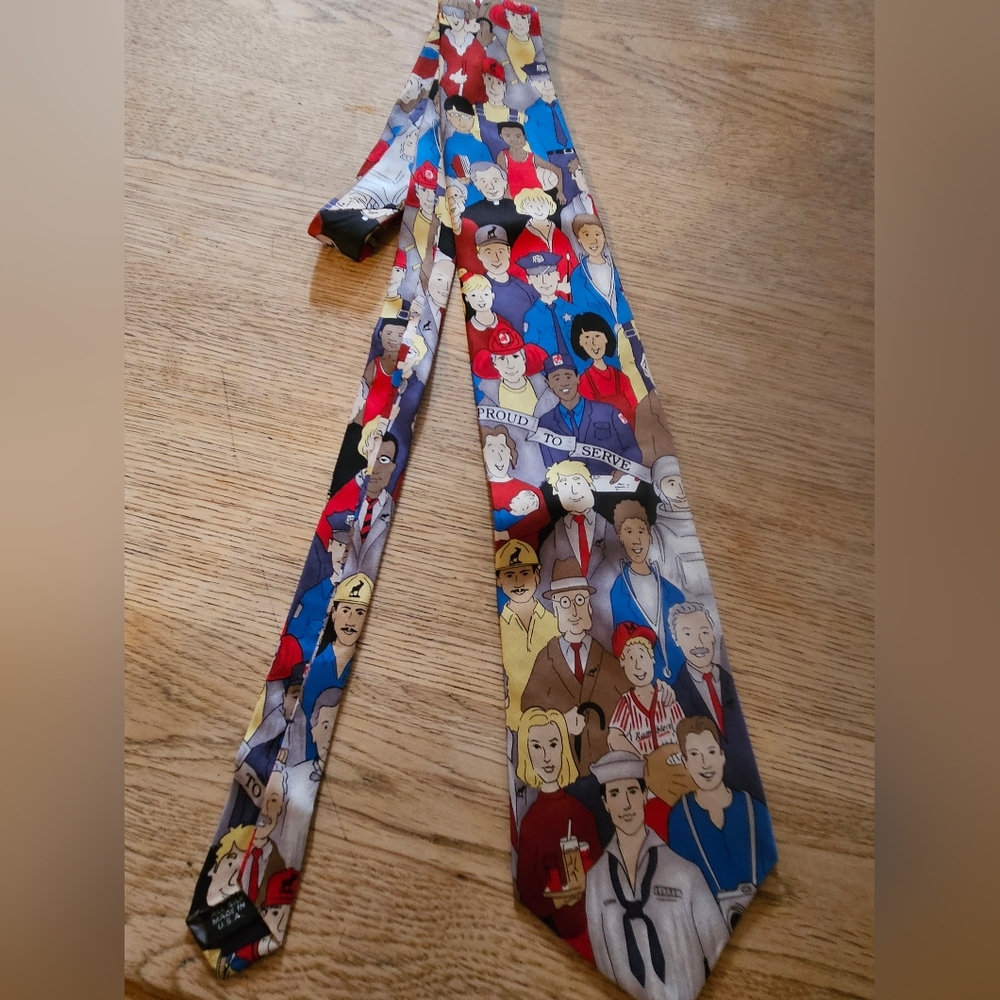 Proud to Serve Tie Moose International Made in the USA 58 inches Long. 28